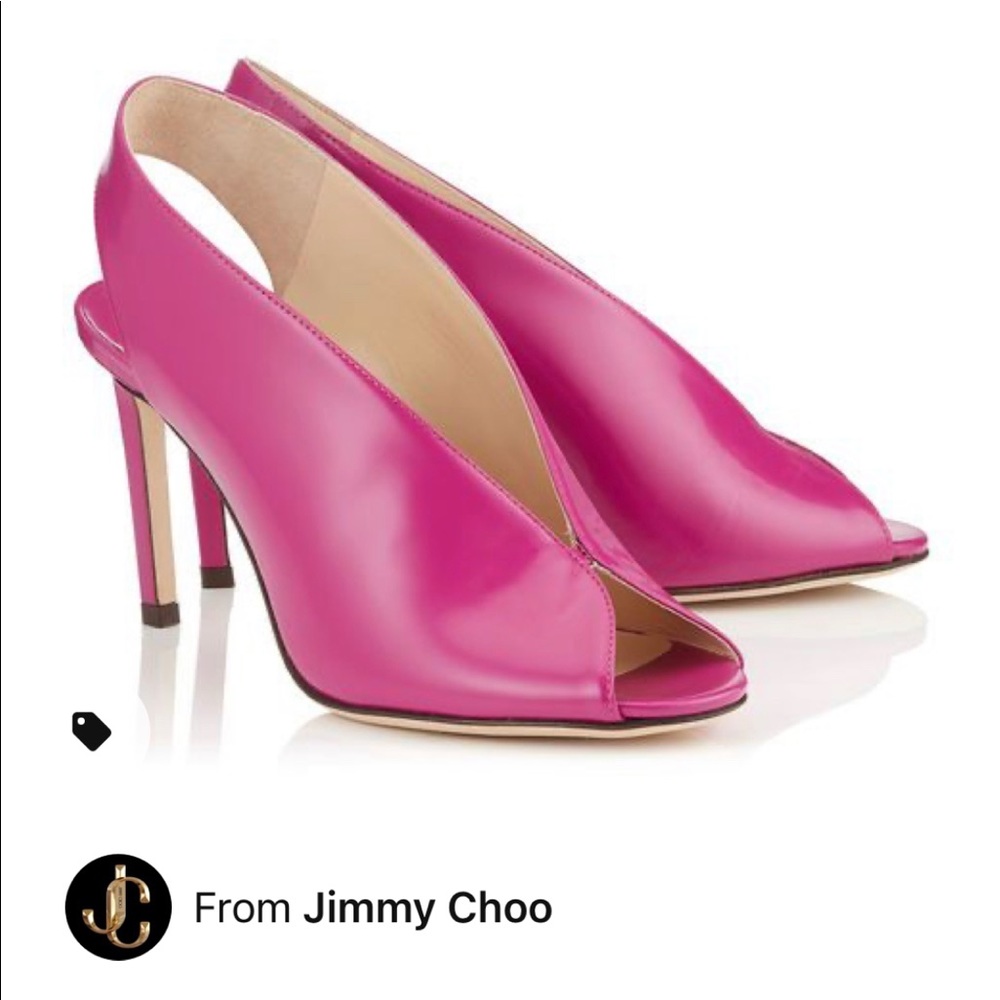 Jimmy Choo Shar 85 Leather Bootie Sandals